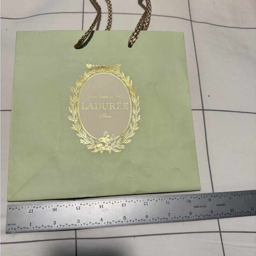 Green Tote Bag from Ladurée